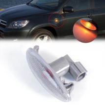 Auto Paraurti Anteriore Parafango Indicatore Laterale Per Toyota Corolla Auris Yaris RAV4 2006 2007 2008 2009 2010 2011 Ambra Indicatore di Direzione lampada 12V