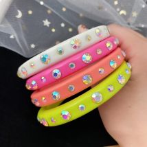 FishSheep Designer Großer Kristallharz-Armreif für Frauen, Acryl, geometrisch, breit, rund, Liebes-Charm, Manschettenarmreifen, Modeschmuck, Geschenke