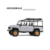RCDream 324mm Classic Fender Kit For Wild-defender RD110 324mm Hard Body Option Upgrade parts #D1-324F-4D-RG/CY/TG