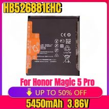 Nuova batteria sostituibile di alta qualità HB526881EHC 5450mAh Batteria per Honor Magic 5 Pro PGT-AN10 PGT-AN20 Batterie per telefoni cellulari