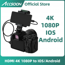 ACCSOON SEEMO Trasmissione video HDMI tramite scheda di acquisizione via cavo Telecamera 1080P60 Registrazione video HDMI per iPhone iPad Streaming live