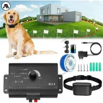 Sistema de valla eléctrica inalámbrica Invisible para perros, adiestramiento para perros al aire libre, Control remoto, pitido, Collar de choque para perros, valla eléctrica para mascotas