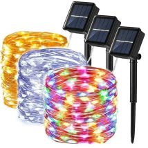 7 m/12 m/22 m/32 m/42 m Solar Licht String Im Freien Wasserdichte 8 Modi DIY Fee Girlande Lampe Garten Hof Hochzeit LED Dekoration Licht