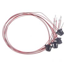 4PCS Vorne Hinten Auto Tür Licht Kabel Drähte Stecker Kabelbaum Stecker Für Golf 5 6 7 Jetta MK5 MK6 MK7 T-ROC Tiguan