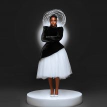 Verkaufen nur weiße Tüll Frauen röcke maßge schneiderte Mitte der Wade Rock Saias formelle Party Rock geschwollene Frauen unten