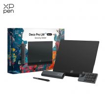 XPPen Deco Pro (Gen 2) Tavoletta Grafica con 16K Livelli di Pressione, Prima al Mondo, Stilo X3 Pro per Disegno Digitale e Design Artistico