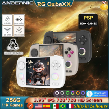 ANBERNIC RG CubeXX Handheld Game Console 3.95" IPS HD Screen Linux WIFI Bluetooth 256G PSP RG Cube XX Retro Video Gaming Console