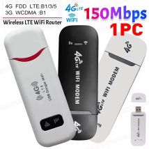 Bezprzewodowy klucz USB 4G LTE Mobilny szerokopasmowy modem 150 Mb/s Karta SIM 4G Router bezprzewodowy Domowe biuro Bezprzewodowy adapter WiFi