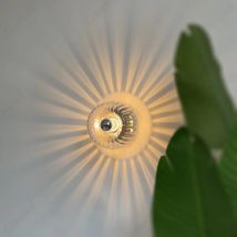 Lampada da parete in vetro europeo a LED semplice retrò Corridoio Balcone Corridoio Soggiorno Camera da letto Illuminazione decorativa