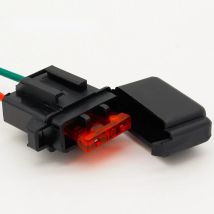 1 pz portafusibile ATC in linea AWG filo rame 12 V 24 V lama di alimentazione