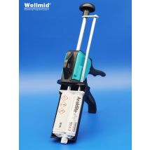 2:1 AB 50ML cartridge Manual Gun for ab glue long life Gun Mixing Dispensing Dispenser push rod  ARALDITE 2014 loctite Glue Gun