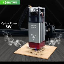 LASER TREE 4w 5W Laser Module 450nm Laser Head Blue Laser for Cnc Laser Engraving Cutting Machine WoodWorking DIY Tools