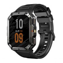 Blackview W70 Pro LED Flashlight Rugged Smart Watch, 2.01'' Display Chiamata vocale, monitoraggio della salute 900mAh Watch