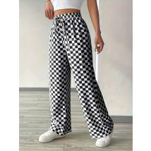 2024 Women Tie-dye Printed Pants Spring Summer Elastic Waist Stright Long Wide leg pants Casual Female Loose Pants Trousers
