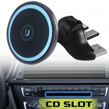 Supporto Magnetico per Telefono da Auto, Montaggio su Slot CD, Supporto Magnetico Universale per Cellulari e iPhone