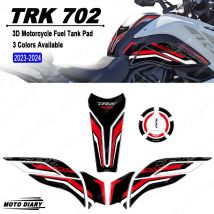3D Harz Kraftstoff Tank Pad Aufkleber Motorrad Tank Schutz Aufkleber Wasserdicht Für Benelli TRK702 TRK702 2023 2024