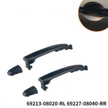 69213-08020 RL 69227-08040 RR Exterior Door Handle Black for Toyota Sienna 2004-2010