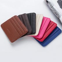 Ultra Slim Front Pocket Wallet Mens Women Wallet With Card Slots Travel Credit Card Holder Wallet Money Clip