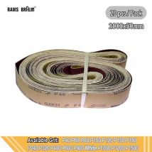 20 stück 2000x50mm Schleif Schleifbänder P40-P800 Holz Weiche Metall Grob Schleifen zu Fein Polieren