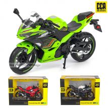MSZ CCA 1:12 Kawasaki Ninja 400, klassisches Motorradmodell, Legierungsautomodell, Spielzeugauto, Guss, Sammlung, Spielzeug, Geschenk, Weihnachtsgeschenk