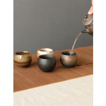 Mini Creative Coffee Cup 80ml Retro Durable Coarse Ceramic Tea Cup Mug