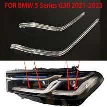 Per BMW serie 5 G30 2021-2023 DRL piastra di guida della luce del faro luce di marcia diurna tubo barra luminosa di marcia dell'auto