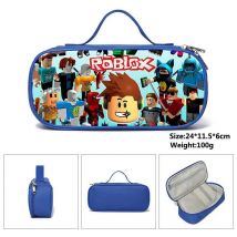 Promotion 3D New Style ROBLOX Primary School Pencil Bag Pencil Case Stationery Box Anime Kawaii Cartoon School Bag Mochila Gift
