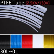 1M 0L~30L PTFE-Schlauch F46 Isolierter Kapillar-Hitzeschutz-Sendeschlauch Starre Temperatur-Korrosionsbeständigkeit 2,5KV 150V