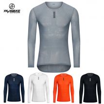 YKYWBIKE Radtrikot, vollärmelig, Fahrradshirt, Unisex, Unterwäsche, Rennrad, Kleidung, Basisschicht, MTB, Rennrad, Sportbekleidung