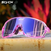 SCVCN Nuovi occhiali da sole fotocromatici Occhiali da ciclismo per uomo Occhiali da bicicletta Donna MTB Mountain Road Bike Ciclismo Occhiali UV400