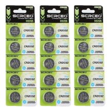 5-50PCS CR2032 Pulsante al litio CR 2032 Batteria ad alta capacità compatibile con Air Tag Calcolatrici chiave Contatori di monete Orologi ecc