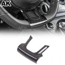 Per Fiat 500 Abarth 595 2022-2023 Reale In Fibra di Carbonio Volante Dell'automobile Adesivo Decorativo di Protezione Accessori Per Interni Auto