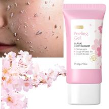 Żel do głębokiego oczyszczania i złuszczania twarzy Sakura, pielęgnacja skóry, wybielanie, nawilżanie, naprawa, peeling do twarzy, pielęgnacja skóry, 60g