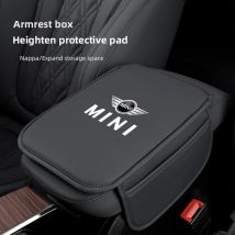 Car Armrest Mat Center Console Leather Protection Cushion For BMW Mini Works Cooper F54 F55 F56 F57 F60 R50 R52 R53 R55 R56 R57