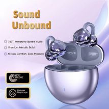 Auricolari auricolari aperti Cuffie Bluetooth Suono Hi-Fi wireless Auricolari sportivi Comfort Fit Scelta perfetta per la corsa/giochi