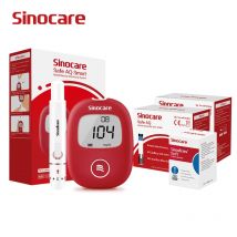 Sinocare Safe AQ Smart Blood Glucose Monitor Kit or Test Strips Needles for Diabetes Glucometer Blood Sugar Meter