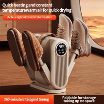 Foldable Shoe Dryer Portable Electric Shoe and Boot Dryer Timing Control Household Deodorizing Shoe Socks Boots Warmer Heater