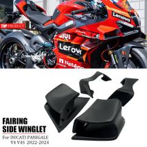 Für ducati panigale v4 v4s v4r sp Starr flügel Kit aero dynamischer Deflektor moto gp gleicher Starr flügels poiler