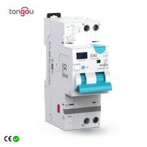 TUYA WIFI RCBO LED interruttore automatico intelligente regolabile interruttore differenziale con protezione da sovracorrente e perdite
