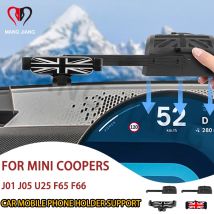 Car GPS Mount Phone Holder For Mini Countryman U25 Cooper S E SE J01 J05 Aceman F65 F66 2024 2025 Mobile Bracket Accessories