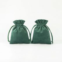 10 Stück Samt Anime Schmuck Organizer Kleine Geschenktüten Kordelzug Verpackungsbeutel für Frauen Ringe Ohrringe Schlüsselanhänger Hochzeitsgeschenk