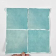 10 Stück hochwertige quadratische Wandfliesenaufkleber zum Abziehen und Aufkleben von Wandpanneln, Küchenrückwand, wasserdichte Tapete für den Heimgebrauch