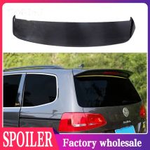 Für Volkswagen Sharan Auto Hinten Lip Spoiler Trim Schwarz Carbon Schwanz Stamm Flügel Gepäck Fach Schwanz 2012-2020