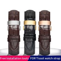 Correa de cuero para Tissot Le Locle T41 T006 PRC200, correa de reloj, pulsera de reloj 1853, correa de reloj para hombre de 19MM 20MM 21MM 22MM