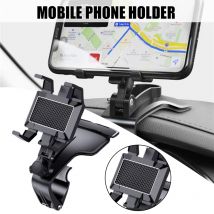 Soporte Universal multifuncional para móvil de coche, soporte de montaje con Clip fácil, Panel para tablero, soporte de navegación GPS para teléfono