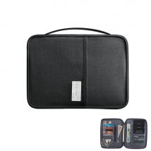 Reisebrieftasche, Familien-Reisepasshülle, mehrere Taschen, wasserdicht, Dokumententasche, Organizer, Reisezubehör, Dokumententasche, Karteninhaber