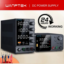 Zasilacz laboratoryjny Wanptek 30V 10A 60V 5A 120V 3A z szybkim ładowaniem USB, regulowany napięcie i prąd, laboratoryjny zasilacz DC