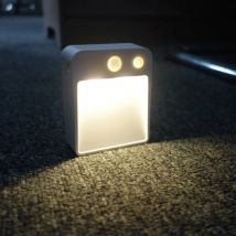 Menschlichen Körper Sensing Licht Schlafzimmer Gang Treppen Batterie Betrieben Nacht Lampe Wireless Motion Sensor Kleiderschrank Led Infrarot Wand Lampe