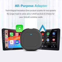    Android Smart Dongle für fast alle Arten von werkseitig kabelgebundenen Autos, kabelloses CarPlay und Android Auto 2-in-1-Adapter