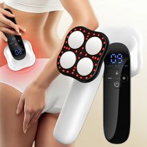 Elektrisches Fettentferner-Körpermassagegerät für Bauch, Taille, Arm, Bein, Hintern, kabellose Körperformungsmaschine, schlanker Körper mit schlankem Gel